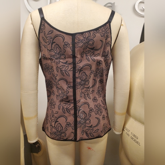 Waist Trainer Vest Costume Corset - Sz 18 - Waistline 40 to 41.5 in - Picture 3 of 4